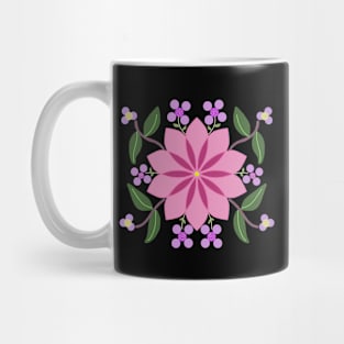 Flower Design Mug